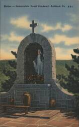 Shrine - Immaculate Heart Academy, Ashland, PA Postcard