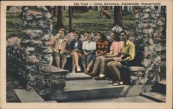 The Tryst - Camp Nawakwa, Arendtsville, PA Postcard