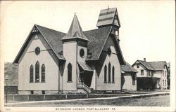 Methodist Church, Port Allegany, PA Postcard