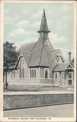 Episcopal Church, Port Allegany Postcard