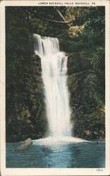 Lower Buckhill Falls, Buckhill, PA Postcard