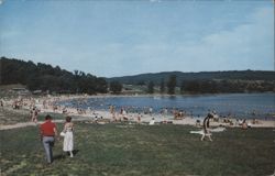 The Beach at Shawnee State Park Postcard