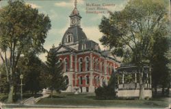 McKean County Court House, Smethport, PA Postcard