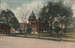 Colonial Hotel, North East, PA Postcard
