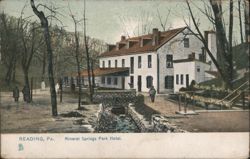 Mineral Springs Park Hotel Postcard