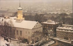 The Christmas City - Central Moravian Church, Bethlehem, PA Postcard