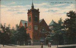 Grace M. E. Church, Oil City, PA Postcard