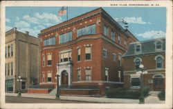 Elks' Club, Parkersburg, WV Postcard