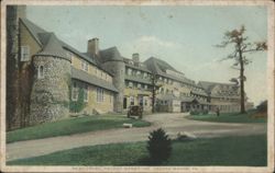 West Front, Pocono Manor Inn Postcard