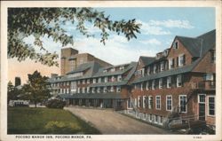 Pocono Manor Inn, Pocono Manor, PA. Postcard