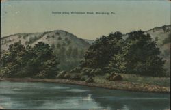 Scenes along Williamson Road, Blossburg, PA Postcard