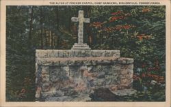 The Altar at Fischer Chapel, Camp Nawakwa Postcard