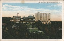 Pocono Manor Inn Postcard