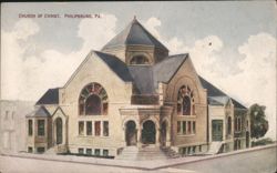 Church of Christ, Philipsburg Postcard