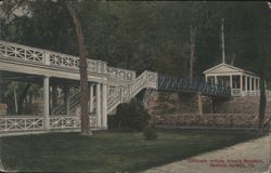 Coronado looking toward Mountain, Bedford Springs, PA Postcard