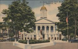 Centre County Court House, Bellefonte, PA Postcard