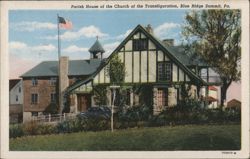 Parish House of the Church of the Transfiguration, Blue Ridge Summit, PA Postcard