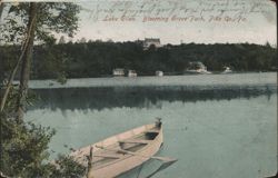 Lake Giles, Blooming Grove Park, Pike County Postcard