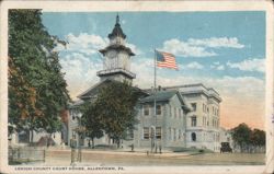 Lehigh County Court House, Allentown, PA Postcard