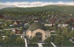 Temple Beth Israel, Altoona, PA Postcard