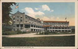 Buckwood Inn, Shawnee-on-Delaware, PA Postcard