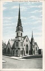 Memorial Lutheran Church, Shippensburg, PA Postcard