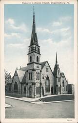 Memorial Lutheran Church, Shippensburg, PA Postcard