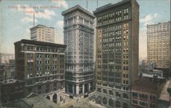 Fourth Avenue and Wood Street, Pittsburg, PA Postcard