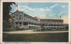Buckwood Inn, Shawnee-on-Delaware Postcard