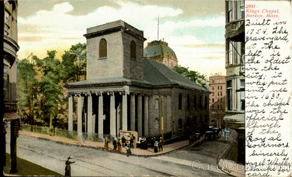 Kings Chapel Boston Massachusetts