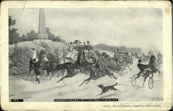 Runaway Scene, Central Park New York