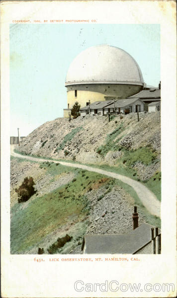 Lick Observatory Mt. Hamilton California