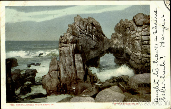 Natural Bridge Pacific Grove California