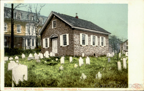 Old Mennonite Church, Germantown Philadelphia Pennsylvania