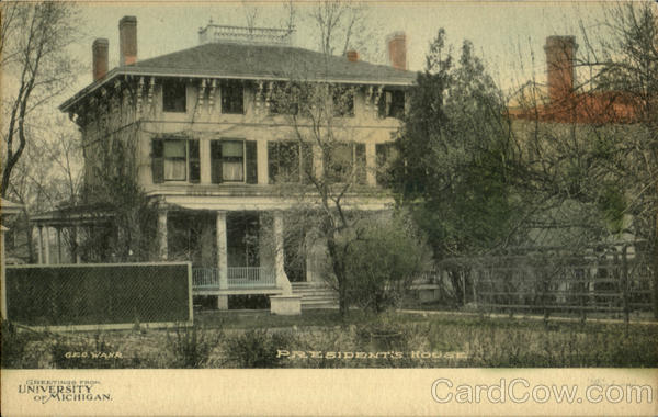 President's House University of Michigan Ann Arbor