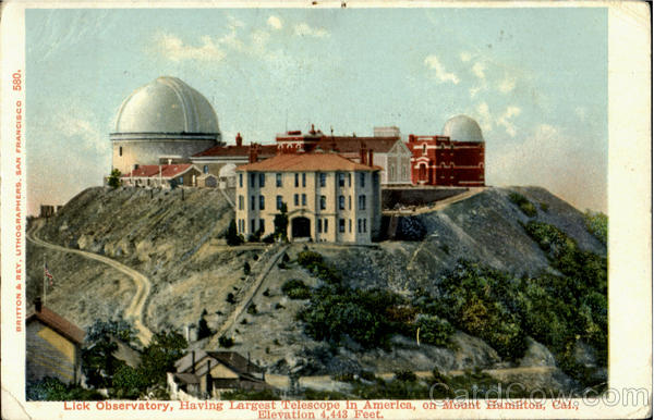 Lick Observatory California