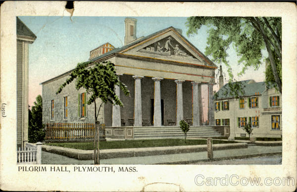 Pilgrim Hall Plymouth Massachusetts