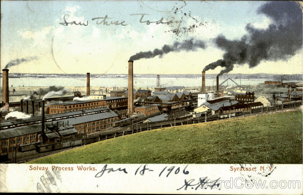 Solvay Process Works Syracuse New York