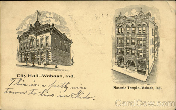 City Hall Wabash Indiana