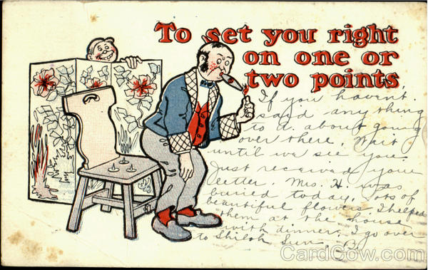 To Set You Right On One Or Two Points Comic, Funny