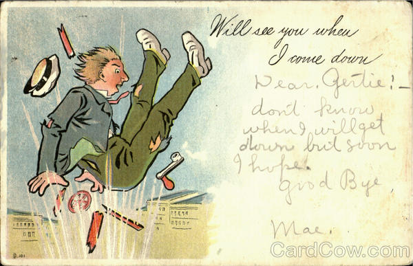 Will See You When I Come Down Comic, Funny