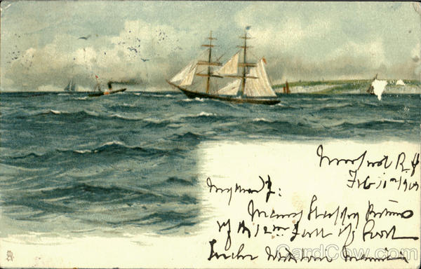 Sailing on the Ocean Boats, Ships