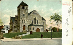 Methodist Church New Rochelle, NY Postcard Postcard