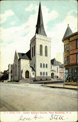 Salem Baptist Church New Rochelle, NY Postcard Postcard