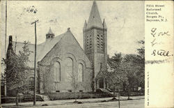 Fifth Street Reformed Church, Bergen Pt Bayonne, NJ Postcard Postcard