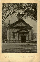 Baptist Church Postcard