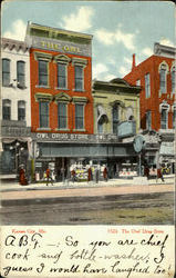 The Owl Drug Store Postcard