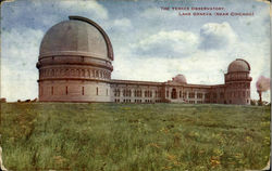 The Yerkes Observatory Postcard