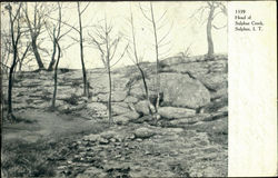 Head Of Sulphur Creek Indian Territory Postcard