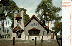 All Saints Church By The Sea, Monteceito Postcard